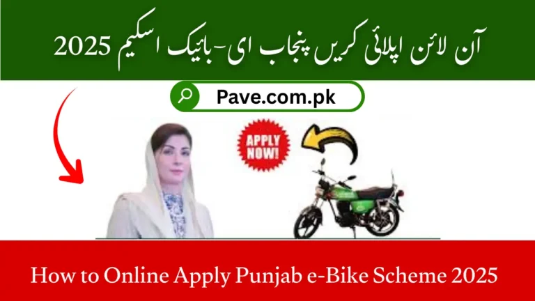 Apply Online Punjab e-Bike Scheme