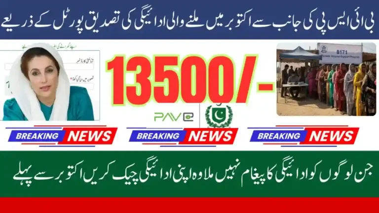 BISP 8171 SMS Registration October 2025 New Step-by-Step Process 4 BISP 8171 SMS Registration October 2025