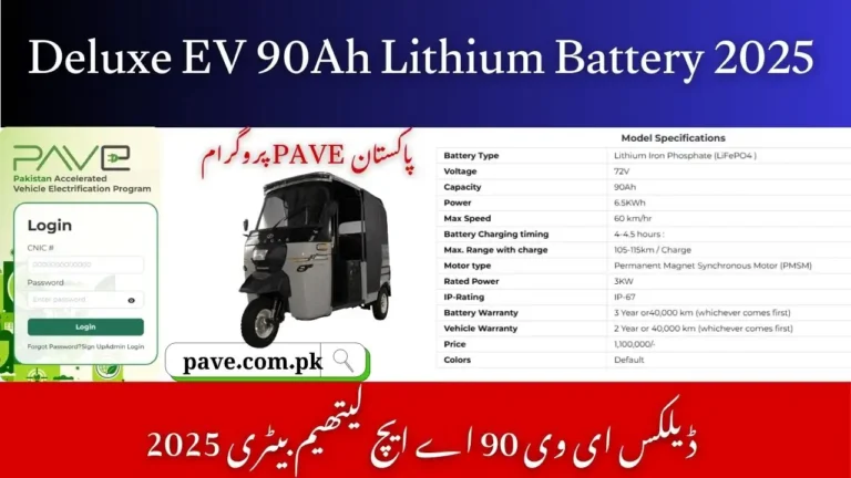 Deluxe EV 90Ah Lithium Battery October 2025 72V, 3kW PMSM Motor, 115 km Range 1 Deluxe EV 90Ah Lithium Battery