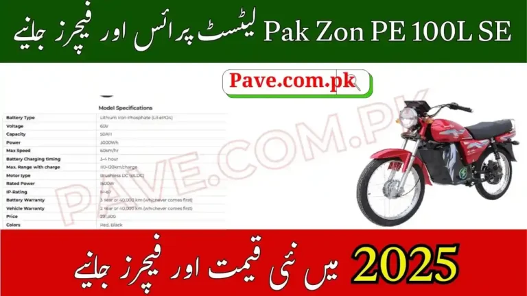 Pak Zon PE 100L SE: Powerful and Reliable Electric Bike for Urban Commuting 7 Pak Zon PE 100L SE