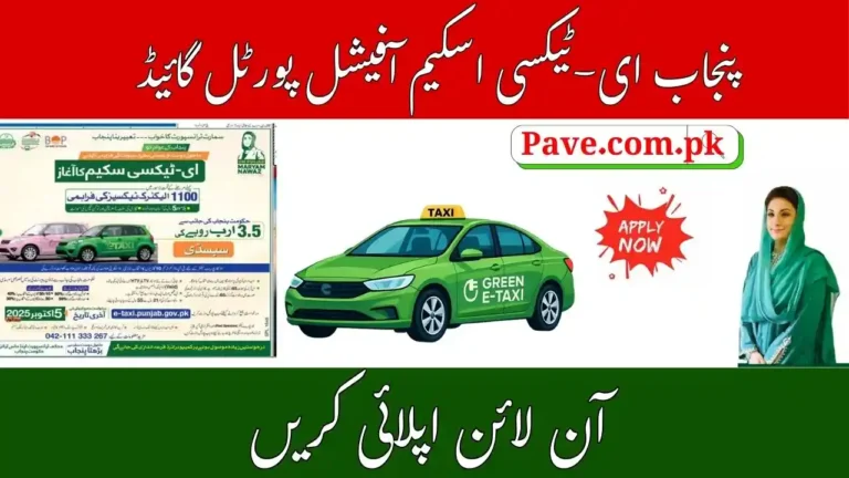 Punjab E-Taxi Scheme Official Portal Guide