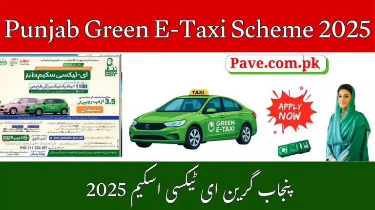 Punjab Green E-Taxi Scheme 2025