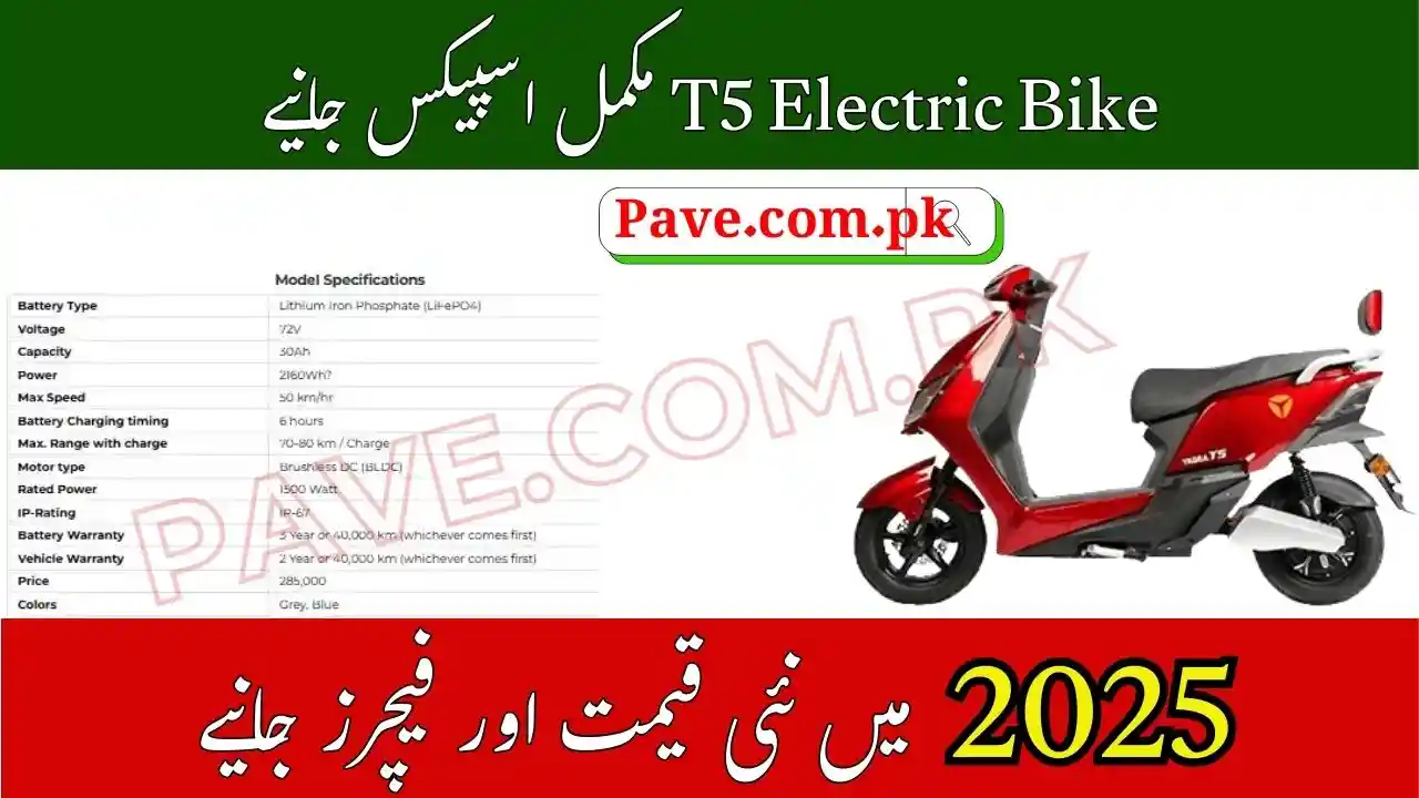 T5 Electric Bike: Cutting-Edge Features and Affordable Price for Riders 1 T5 Electric Bike