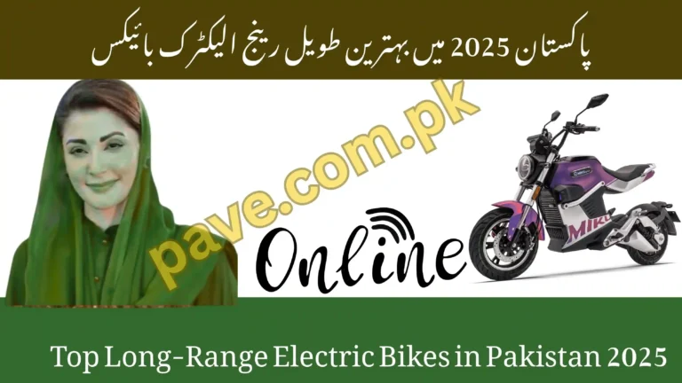Top Long-Range Electric Bikes in Pakistan 2025
