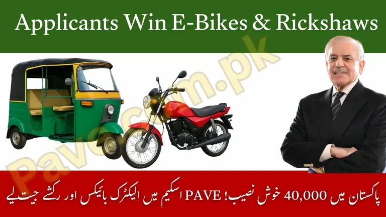 40000 Applicants Win E-Bikes and Rickshaws in First PAVE Scheme E-Balloting 5 40000 Applicants Win E-Bikes and Rickshaws in First PAVE Scheme E-Balloting