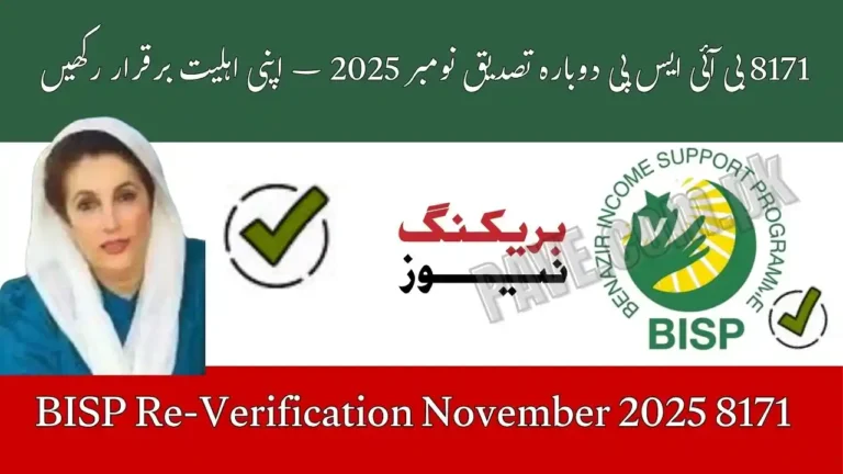 8171 BISP Re-Verification November 2025
