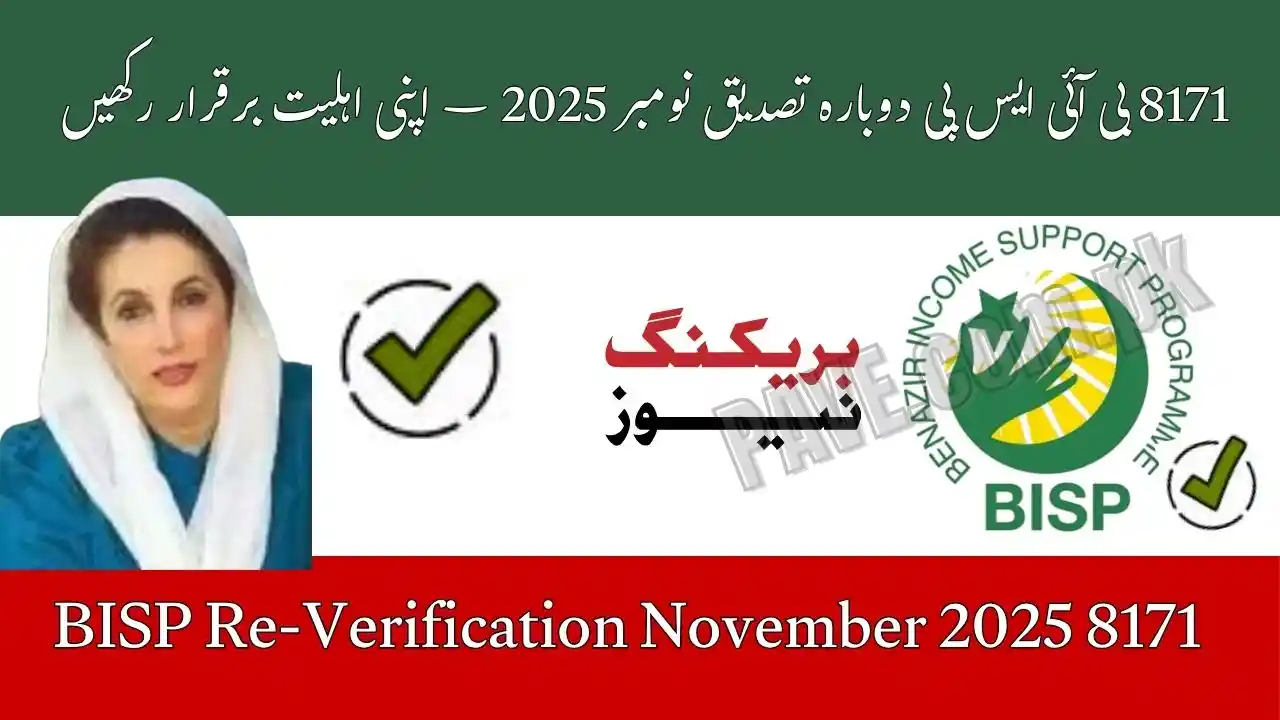 8171 BISP Re-Verification November 2025