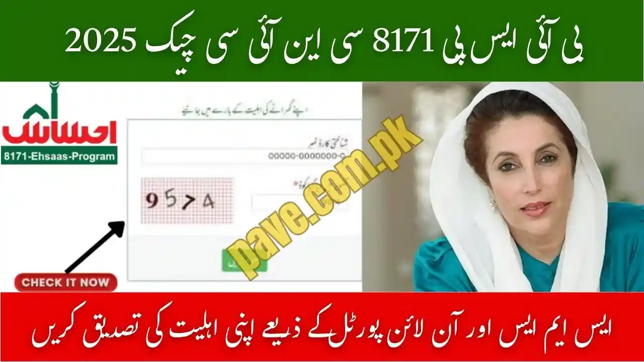 BISP 8171 CNIC Check 2025