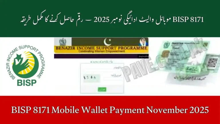 BISP 8171 Mobile Wallet Payment November 2025
