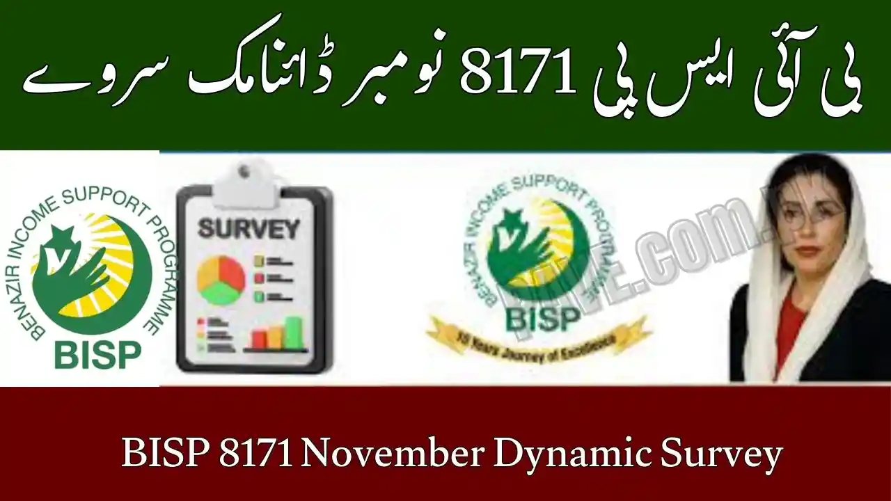 BISP 8171 November Dynamic Survey – How to Get Included 1 BISP 8171 November Dynamic Survey