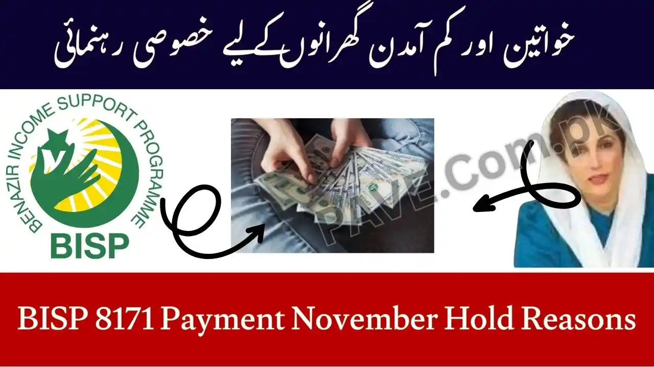 BISP 8171 Payment November Hold Reasons – What to Do If Delayed 1 BISP 8171 Payment November Hold Reasons