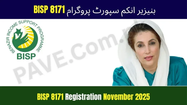 BISP 8171 Registration November 2025 –