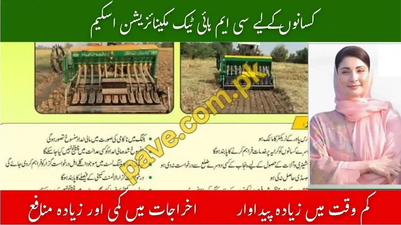 Key Benefits of CM High Tech Mechanization Scheme for Farmers 1 CM High Tech Mechanization Scheme for Farmers