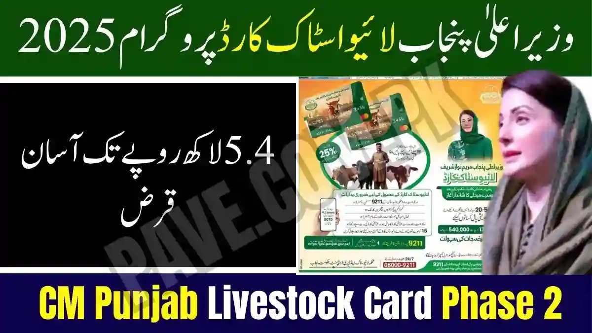 CM Punjab Livestock Card Phase 2 Apply Online 2025 — Get Rs 5.4 Lakh Loan with 25% Subsidy! 1 CM Punjab Livestock Card Phase 2