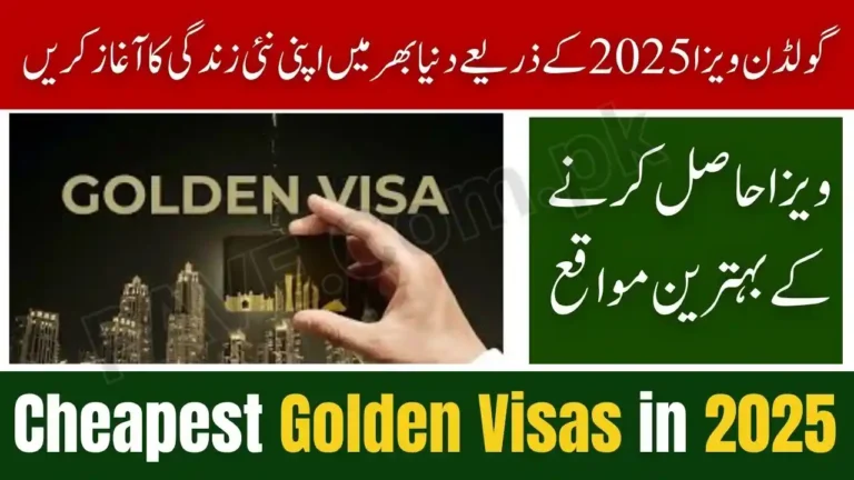 Cheapest Golden Visas in 2025