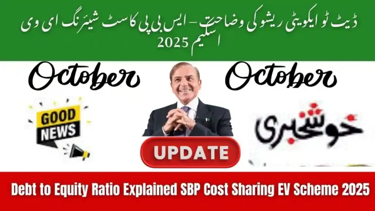 Debt to Equity Ratio Explained SBP Cost Sharing EV Scheme 2025 10 Debt to Equity Ratio