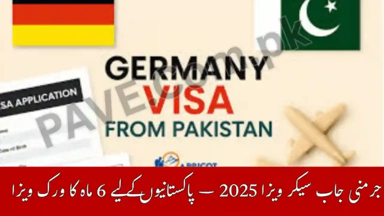 Germany Job Seeker Visa 2025 – 6 Month Work Visa for Pakistanis (Requirements + Cost) 2 Germany Job Seeker Visa 2025