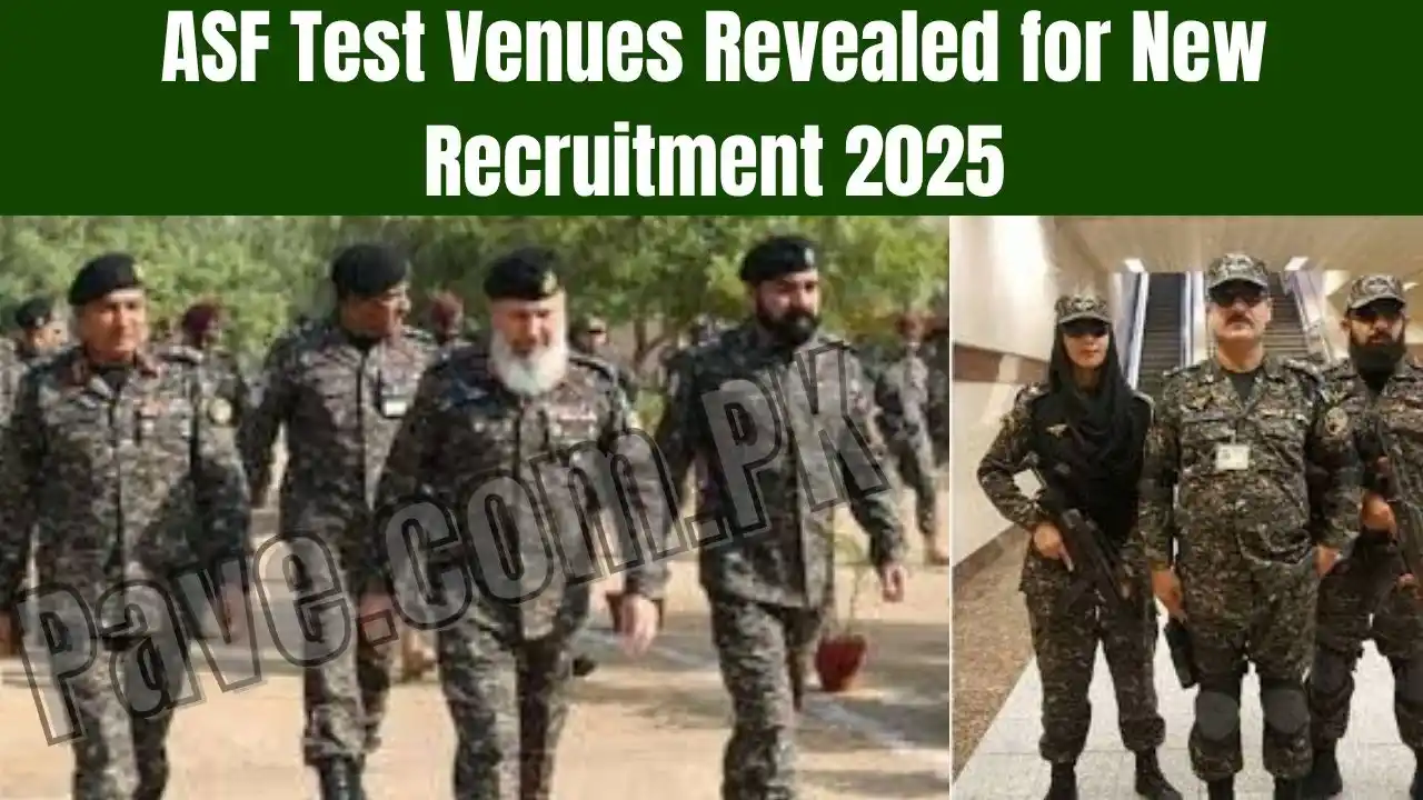 Breaking News: ASF Test Venues Revealed for New Recruitment 2025 1 ASF Test Venues Revealed for New Recruitment 2025