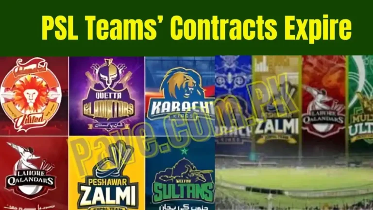 PSL Teams’ Contracts Expire; Only Qualified Franchises Will Get New Deals