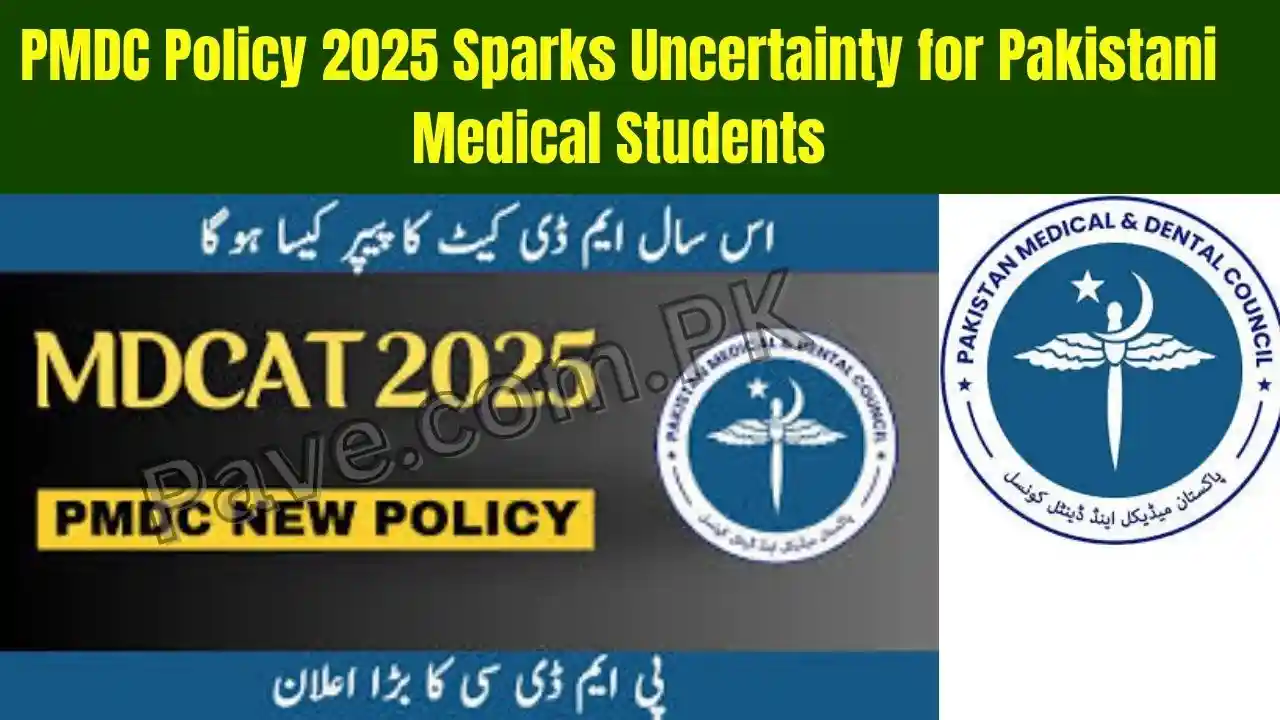 Breaking News: PMDC Policy 2025 Sparks Uncertainty for Pakistani Medical Students