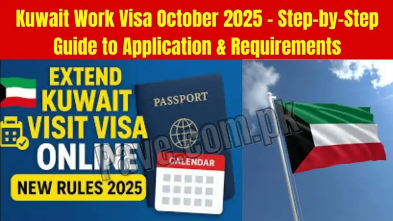 Kuwait Work Visa October 2025