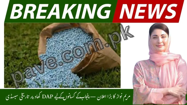 Big Relief for Farmers: Maryam Nawaz Announces Historic Subsidy on DAP Fertilizer in Punjab 5 Maryam Nawaz Announces Historic Subsidy on DAP Fertilizer in Punjab