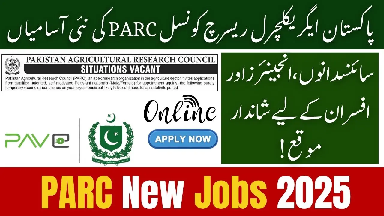 PARC Announces New Jobs 2025