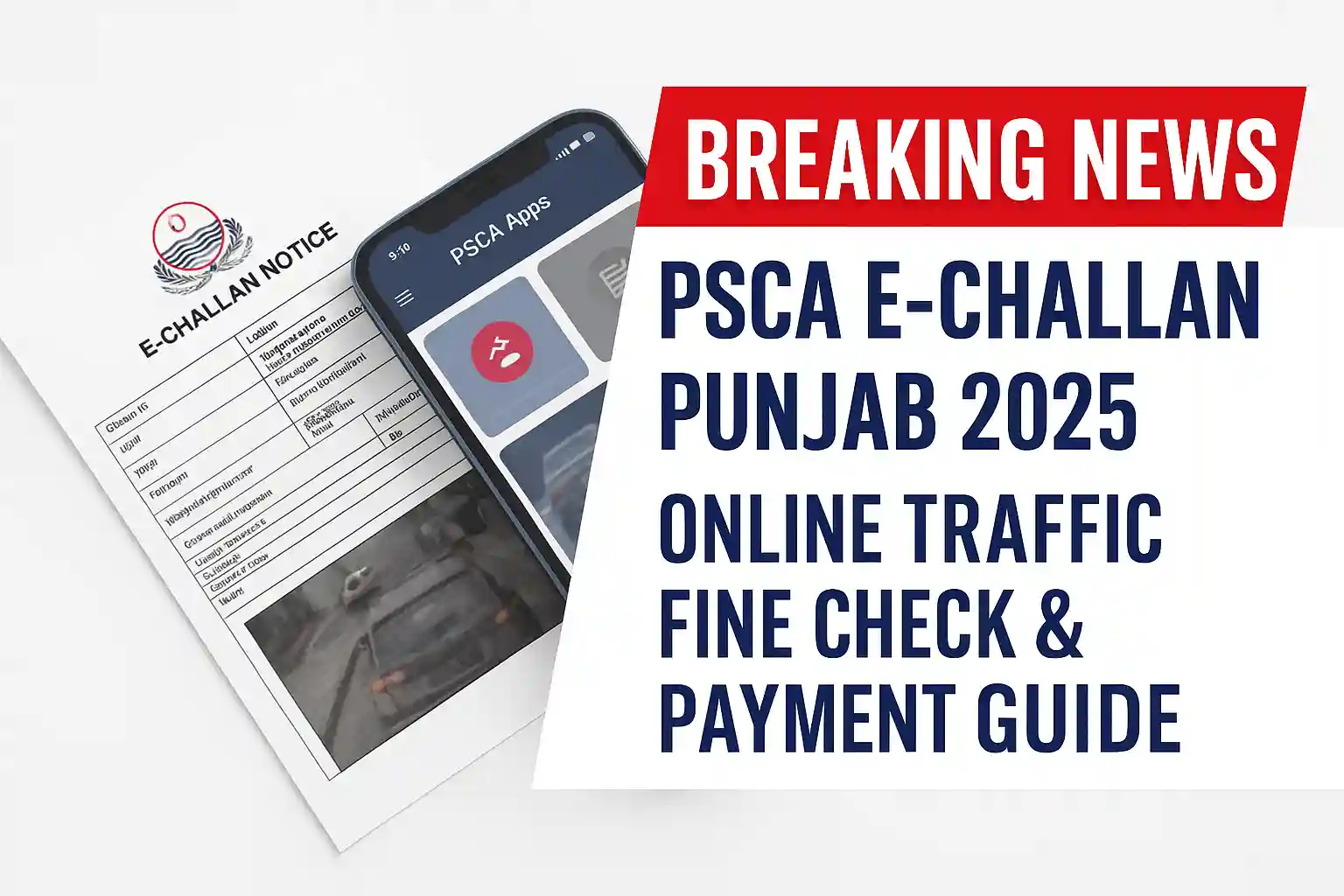 PSCA E-Challan Punjab 2025