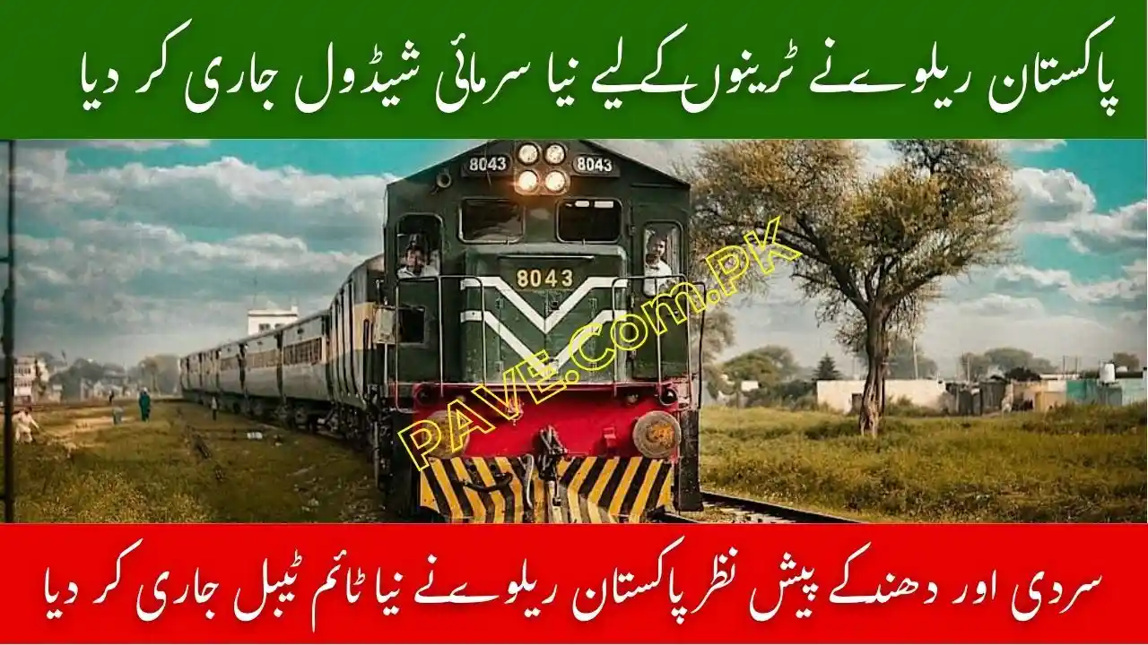 Pakistan Railways Announces New Winter Timetable for Trains 1 Pakistan Railways Announces New Winter Timetable for Trains