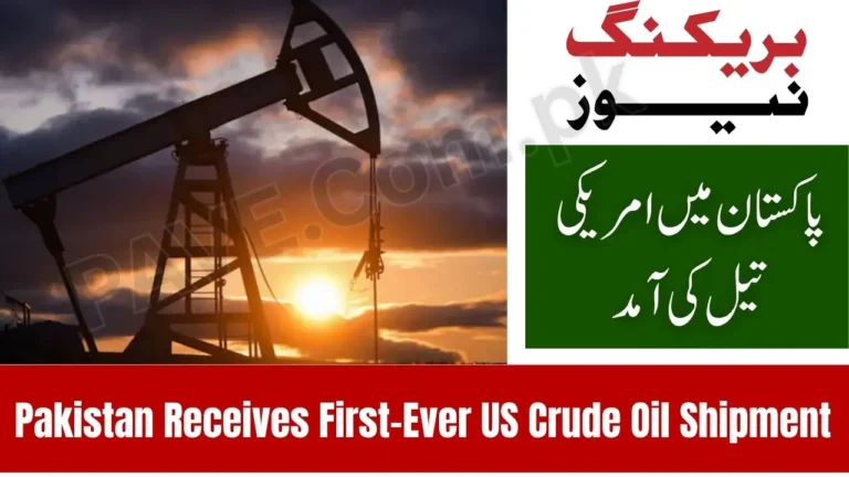 Pakistan Receives First-Ever US Crude Oil Shipment at Cnergyico Port