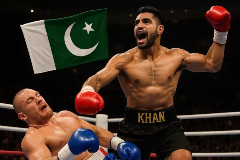 Pakistani-Origin Boxer Makes History in New York – Knocks Out American Fighter in Viral Match 6 Pakistani-Origin Boxer Makes History in New York