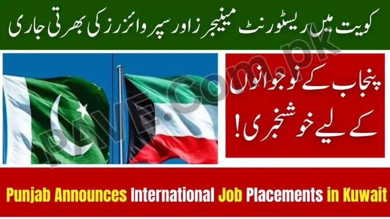 Punjab Announces International Job Placements in Kuwait