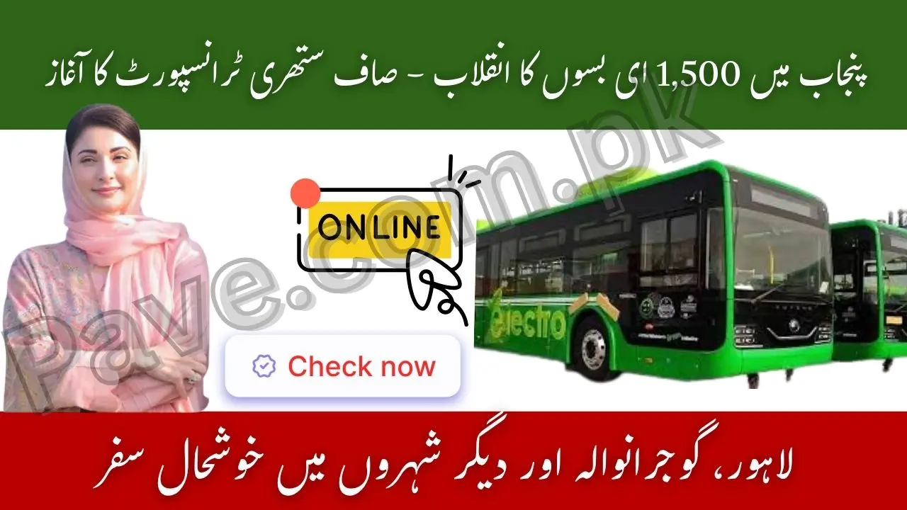 Punjab Electric Bus Project 2025
