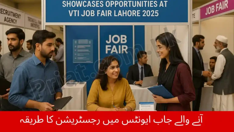 Punjab Job Center Showcases Opportunities at VTI Job Fair Lahore 2025
