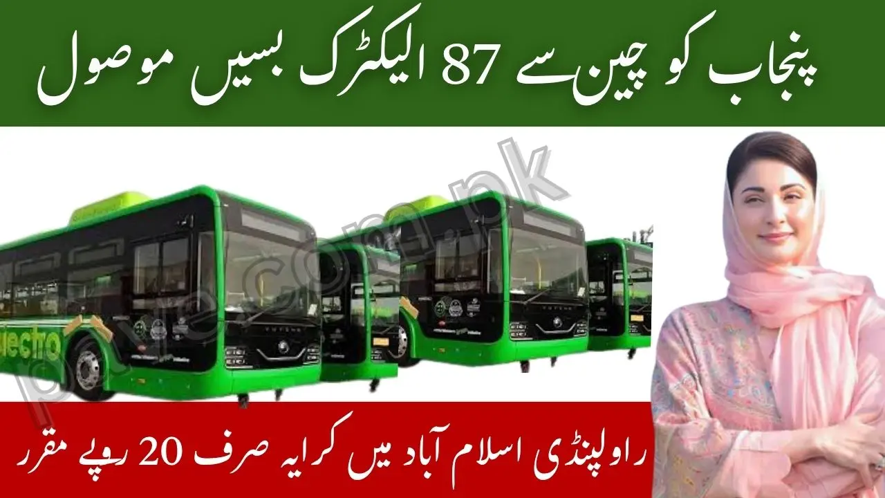 Breaking: Punjab Receives 87 Electric Buses From China for Twin Cities Transport 1 Punjab Receives 87 Electric Buses From China for Twin Cities Transport