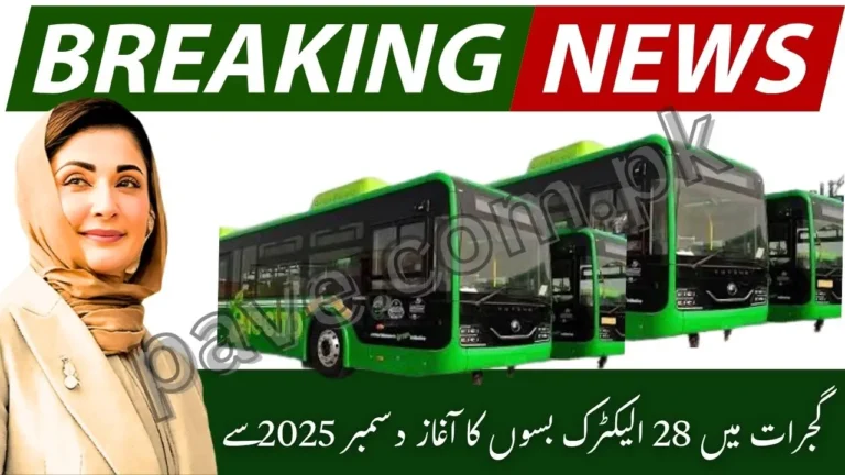 Breaking News: Punjab to Launch 28 Electric Buses in Gujrat City by December 2025 2 Punjab to Launch 28 Electric Buses in Gujrat City