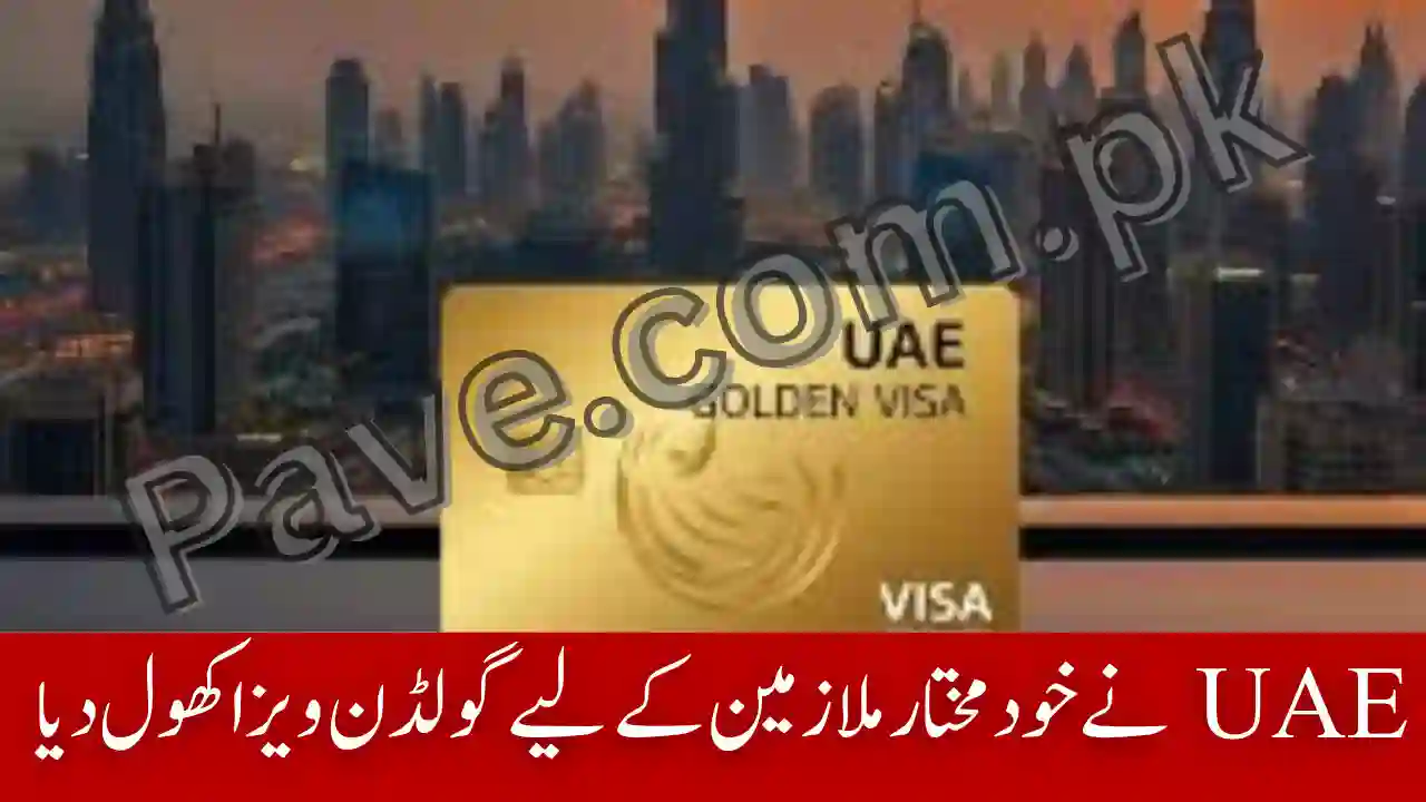 Breaking News! UAE Announces Golden Visa New Category Today 1 UAE Announces Golden Visa New Category Today