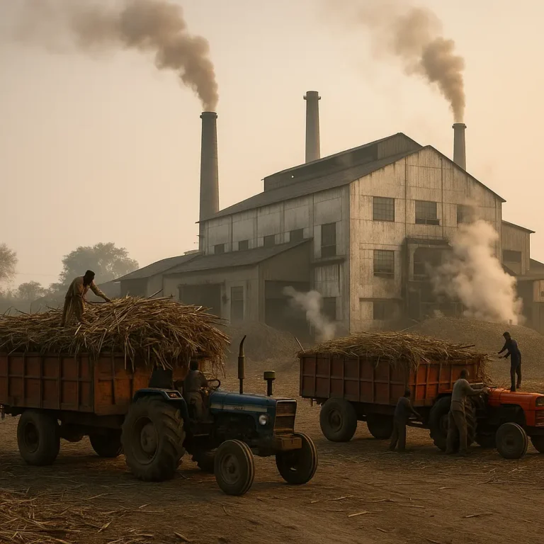 10 Sugar Mills in Punjab Issued Notices for Delaying Crushing Season