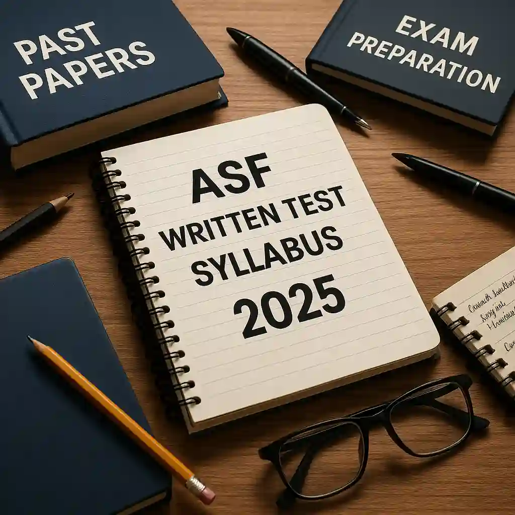 ASF Written Test Syllabus 2025 – Past Papers & Preparation Guide 1 ASF Written Test Syllabus 2025