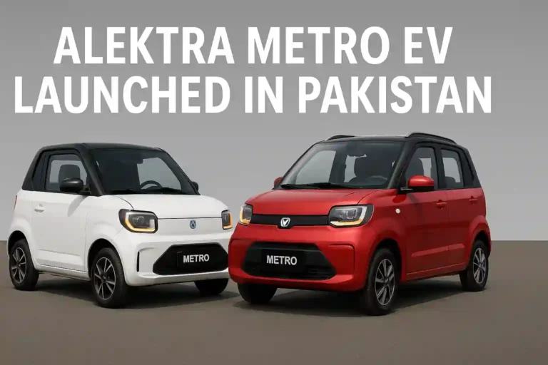 Alektra Metro EV Launched in Pakistan