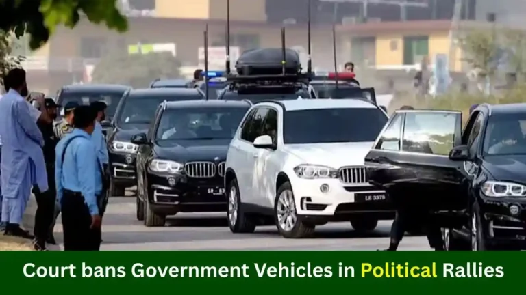 Court bans government vehicles in political rallies