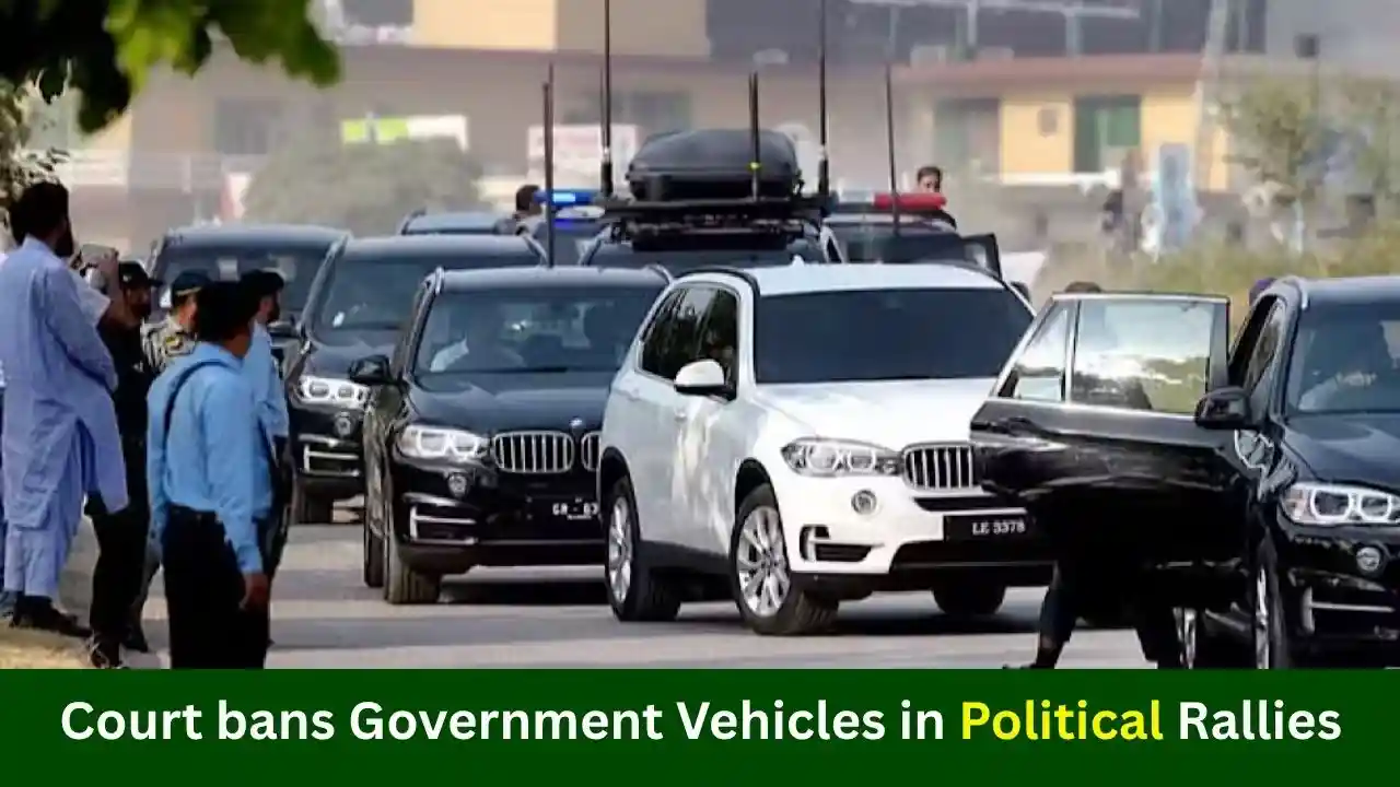 Court bans government vehicles in political rallies