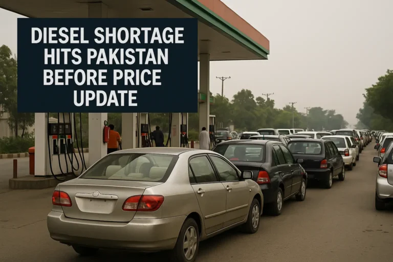 Diesel Shortage Pakistan Price Hike November 2025