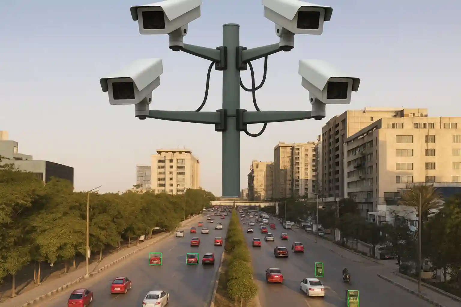 Digital E-Challan Rollout Sparks Debate Over Broken Roads