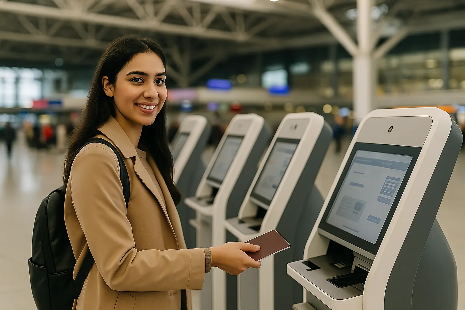 E-Boarding Kiosks Pakistan Airports Automated Check-In Start