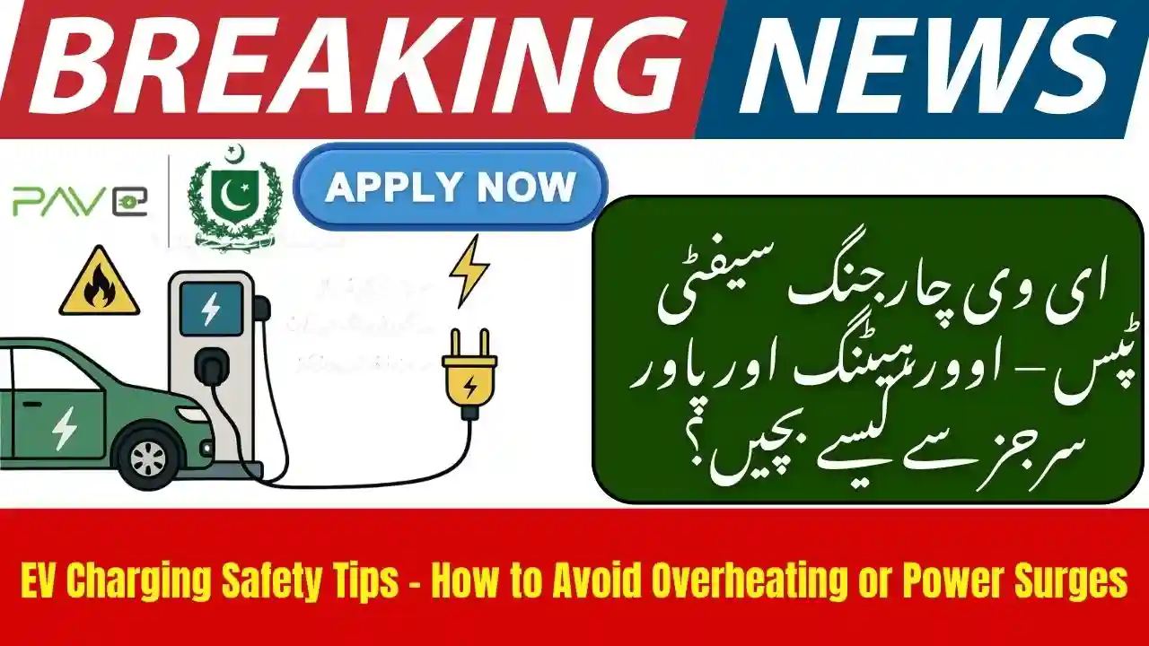 EV Charging Safety Tips Pakistan