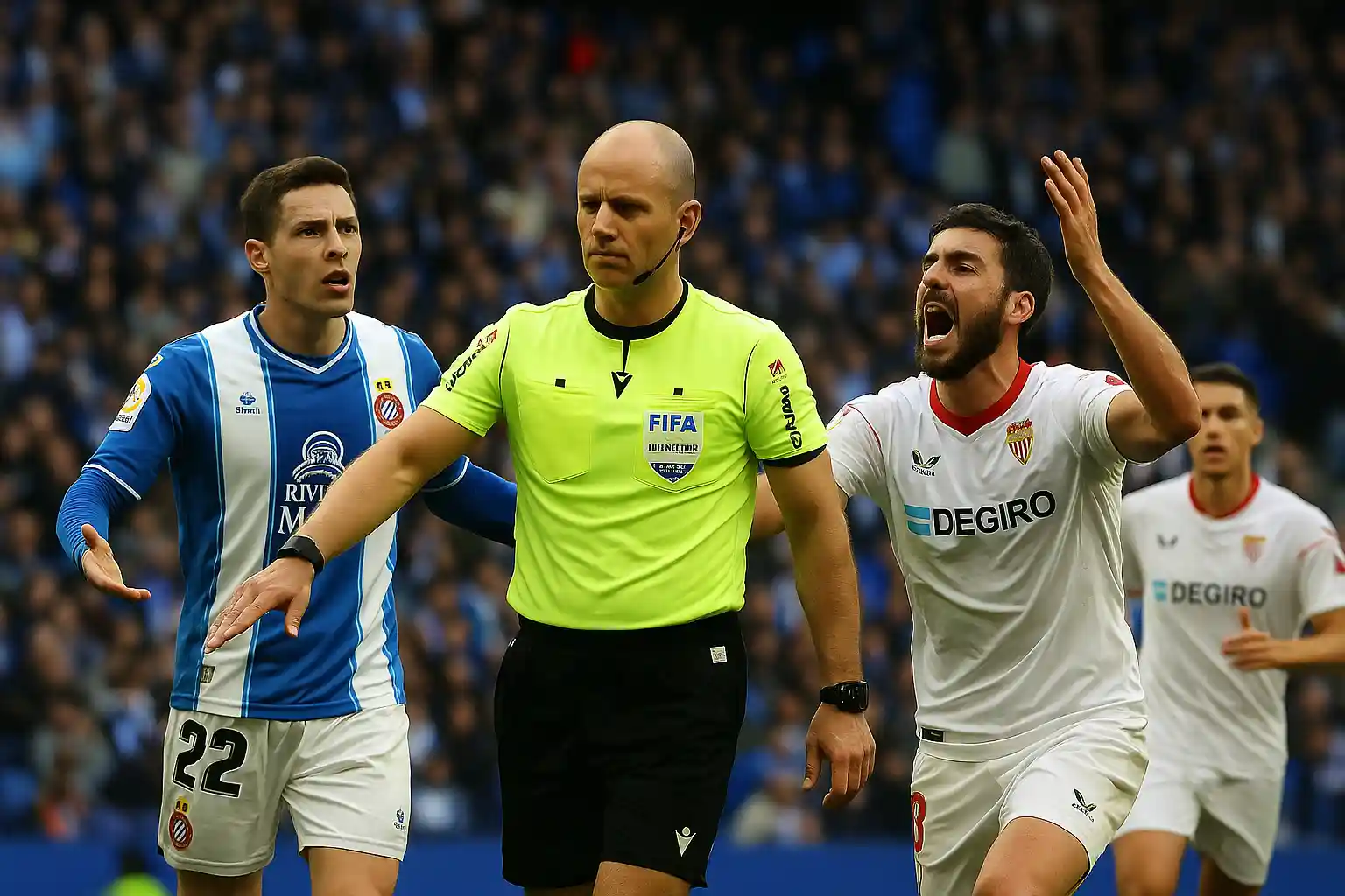Espanyol vs Sevilla: Heated Match Trends After Referee Controversy 1 Espanyol vs Sevilla