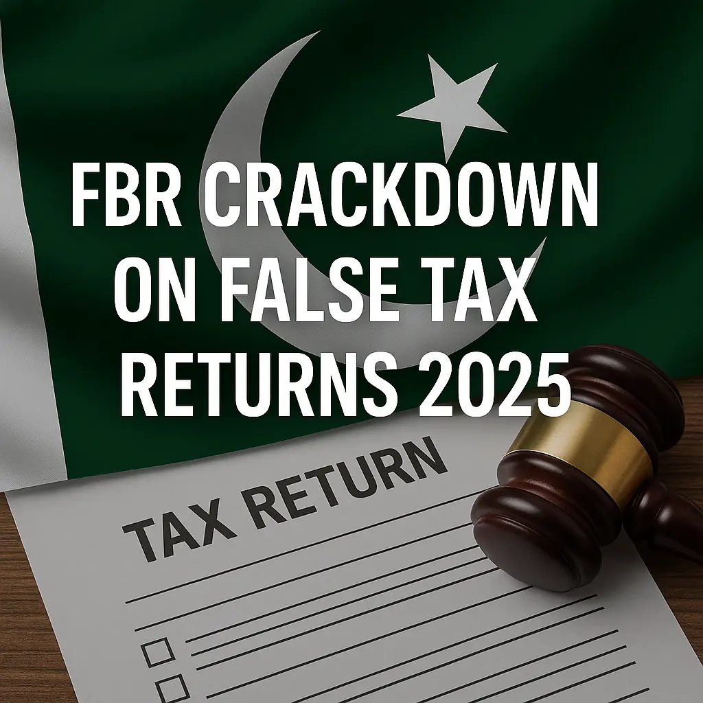 FBR Crackdown on False Tax Returns 2025 – Big Action Begins Nationwide