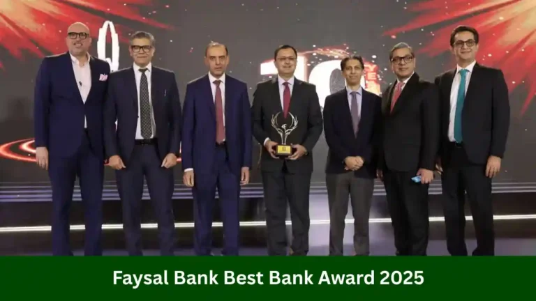 Faysal Bank Best Bank Award 2025