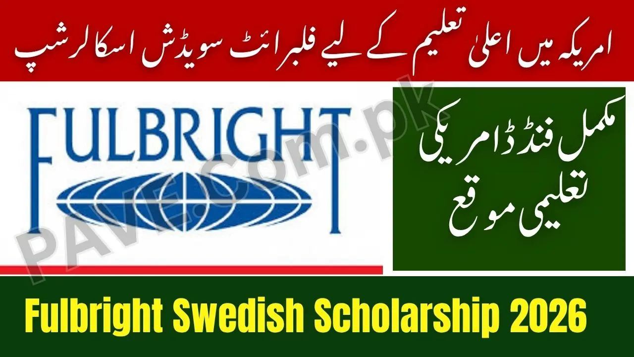 Fulbright Swedish Scholarship 2026